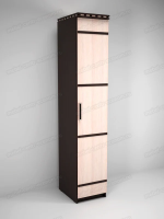 шкаф 1-створчатый Ольга-13 для одежды венге/дуб млечный