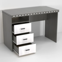 стол письменный Ольга-13 анкор темный/анкор светлый