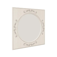 зеркало навесное Каролина (ПАТИНА) (вудлайн кремовый/сандал светлый) зеркало навесное Каролина (ПАТИНА) (вудлайн кремовый/сандал светлый)