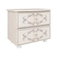 тумба прикроватная Каролина (ПАТИНА) (вудлайн кремовый/сандал светлый) тумба прикроватная Каролина (ПАТИНА) (вудлайн кремовый/сандал светлый)