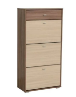 тумба под обувь Фиеста-3 шимо темный/шимо светлый/венге