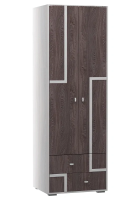 шкаф 2-створчатый для одежды Омега-16