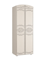 шкаф 2-створчатый комбинированный Каролина (ПАТИНА) (вудлайн кремовый/сандал светлый) шкаф 2-створчатый комбинированный Каролина (ПАТИНА) (вудлайн кремовый/сандал светлый)