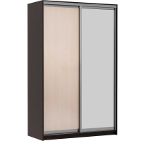 шкаф-купе Мираж-13.1 венге/дуб млечный (1 зеркало)