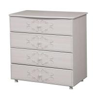 Комод Каролина (ПАТИНА) (вудлайн кремовый/сандал светлый) Комод Каролина (ПАТИНА) (вудлайн кремовый/сандал светлый)