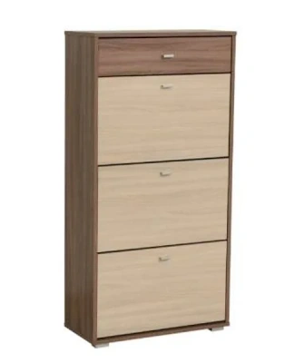 тумба под обувь Фиеста-3 шимо темный/шимо светлый/венге