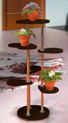 стеллаж-подставка под цветы №1 венге