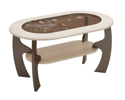 стол журнальный Маджеста-2 (венге / ПВХ клен азия)