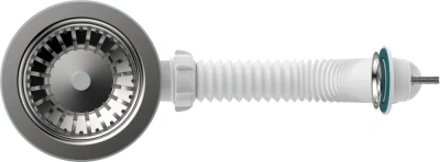 сифон для кухни АКВАНТ для каменных моек S-142