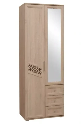 шкаф 2-хдверный Ольга-14 дуб сонома (правый)