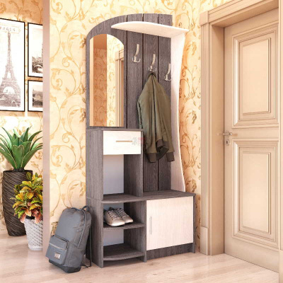 прихожая Саша-19 анкор темный/анкор светлый