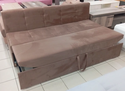 диван кухонный №1 светло коричневый