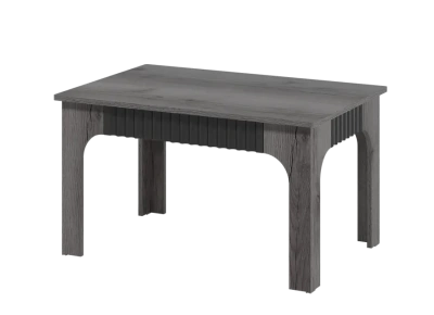 стол журнальный Ольга-3 (дуб делано серый/сильвер пэлас)