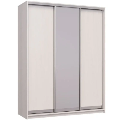 шкаф-купе Мираж-17.1 анкор светлый (1 зеркало по центру)